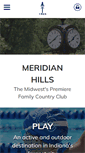 Mobile Screenshot of meridianhillscc.org